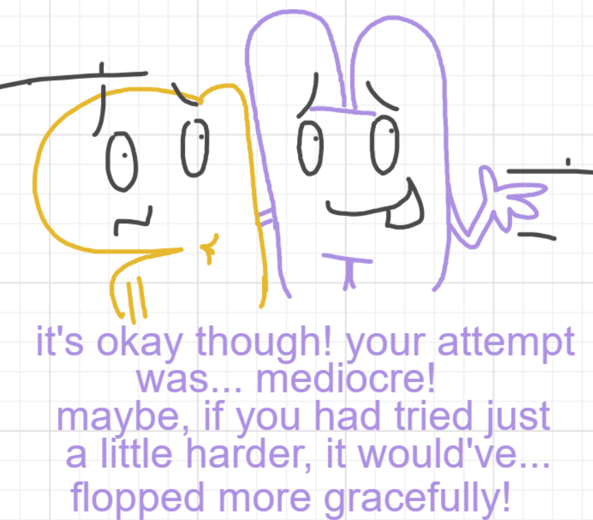 A panel from I've Been Everywhere, Man, episode nine of the Board Boards object show by Furretwalk/WalkingFurret.